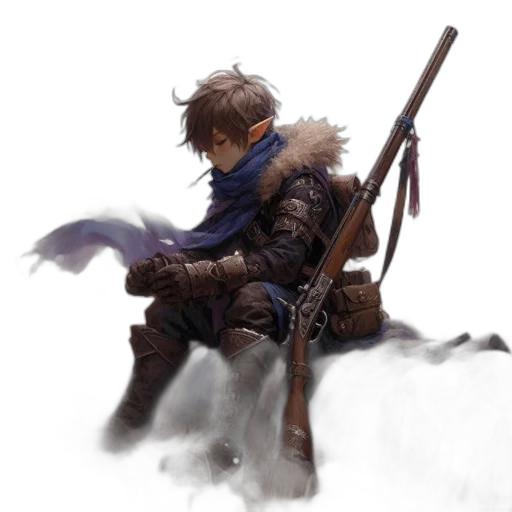 weapon, sword, dragon, staff transparent PNG cut-out