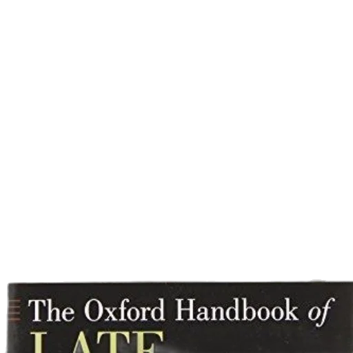 oxford, handbook, late, book transparent PNG cut-out