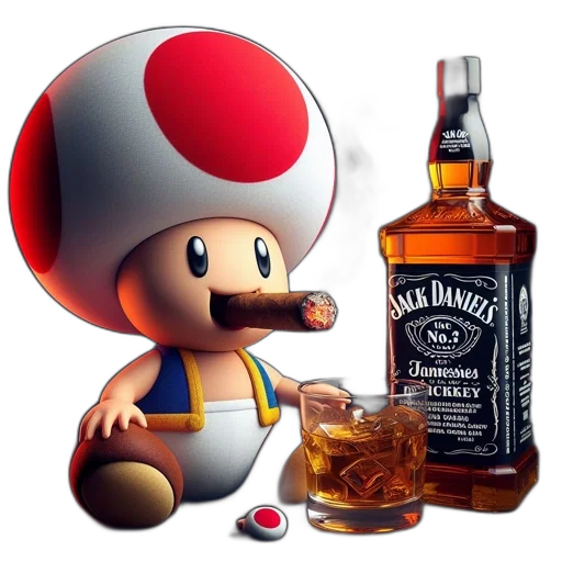 bottle, hat, weapon, animal transparent PNG cut-out