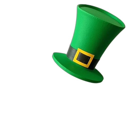 hat, crown, staff, 3d render transparent PNG cut-out