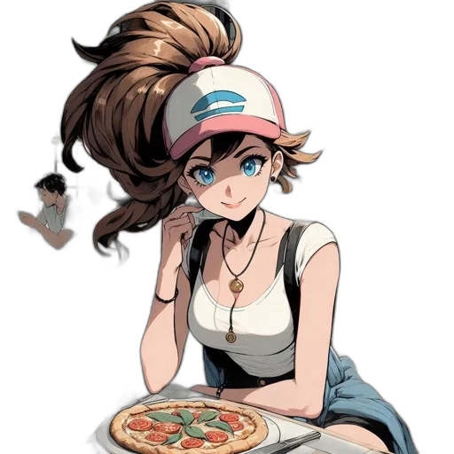food, staff, weapon, hat transparent PNG cut-out