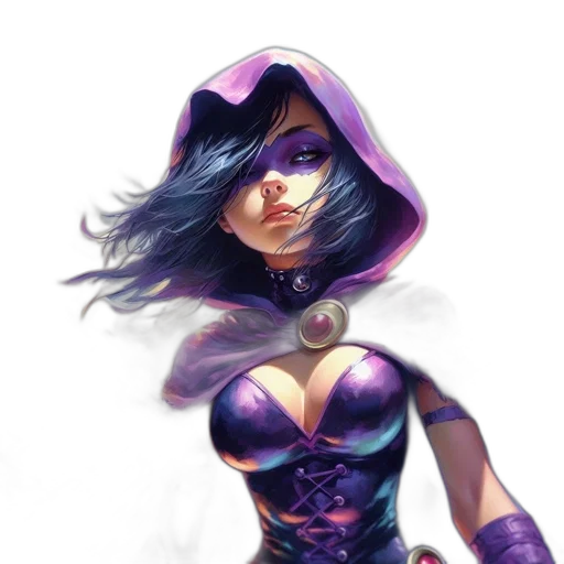 dress, comic book art, fantasy art, concept art transparent PNG cut-out