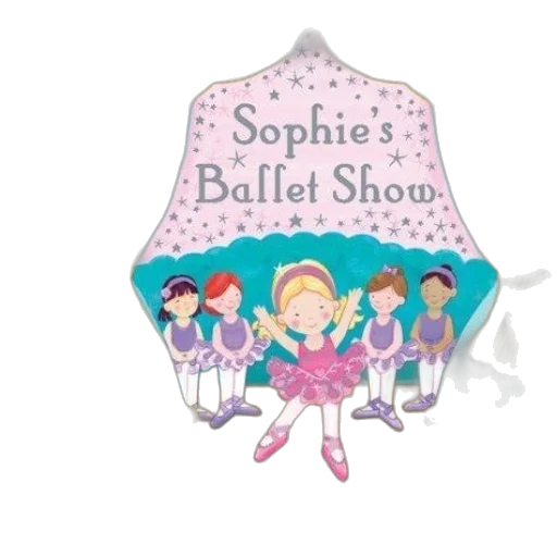 sophie, ballet, show, sparkly transparent PNG cut-out