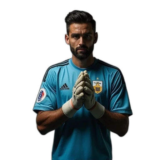animal, person, argentina, goalkeeper transparent PNG cut-out