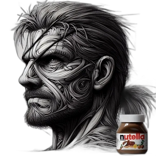 creature, face, photorealistic, fantasy art transparent PNG cut-out