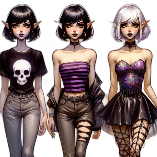 concept art, fantasy art, comic book art, pixel art transparent PNG cut-out