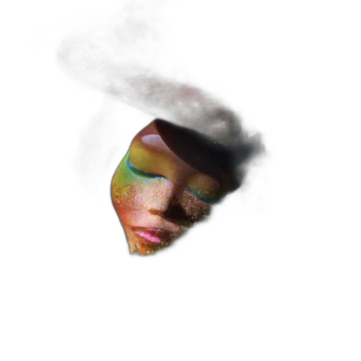 face, mask, hat, dragon transparent PNG cut-out