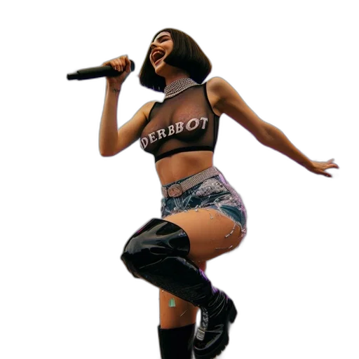 jacket, concept art, pixel art, 3d render transparent PNG cut-out