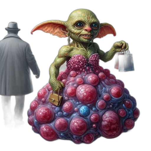 creature, food, concept art, fantasy art transparent PNG cut-out