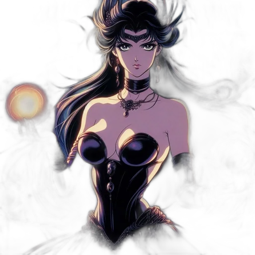 dress, crown, jewelry, concept art transparent PNG cut-out