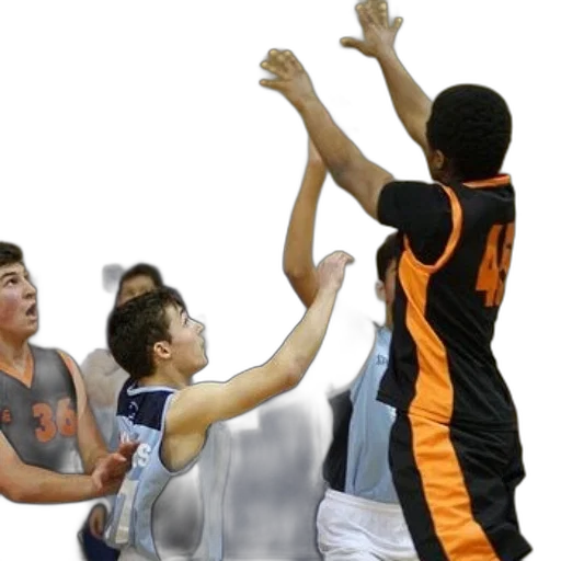 basketball, game, progress, player transparent PNG cut-out