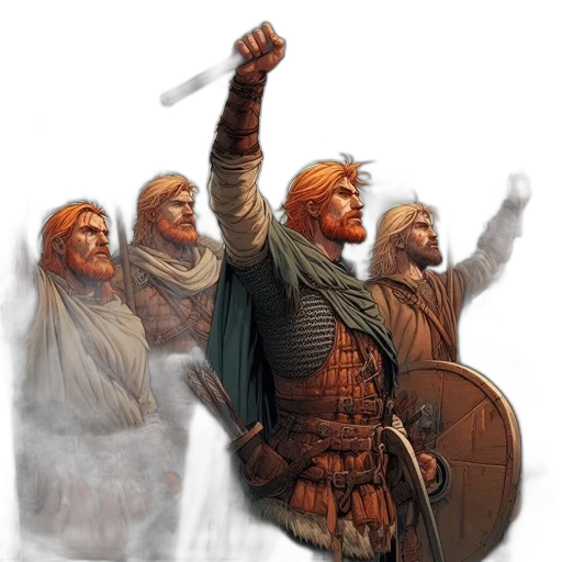 fantasy art, concept art, comic book art, pixel art transparent PNG cut-out