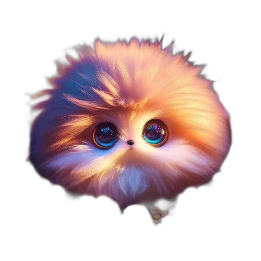 hair, creature, staff, animal transparent PNG cut-out