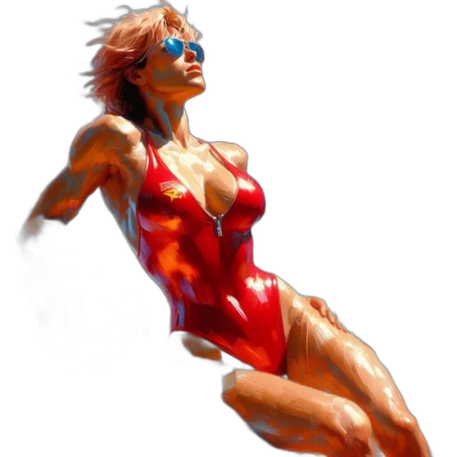concept art, comic book art, photorealistic, 3d render transparent PNG cut-out