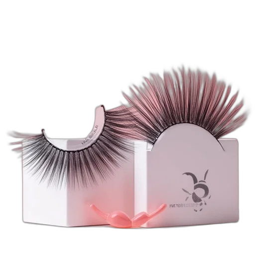 hair, 3d render, mink, lashes transparent PNG cut-out