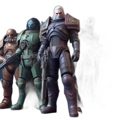 concept art, fantasy art, 3d render, comic book art transparent PNG cut-out