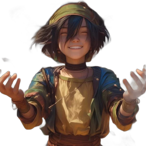 weapon, face, staff, sword transparent PNG cut-out