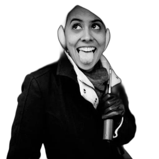 staff, mask, face, jacket transparent PNG cut-out