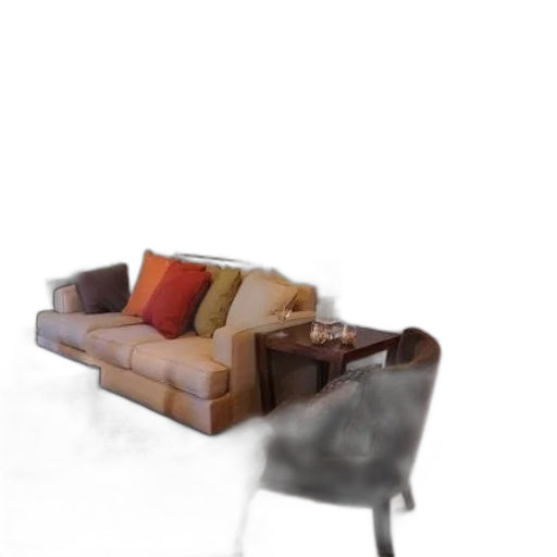 furniture, hair, staff, shoes transparent PNG cut-out