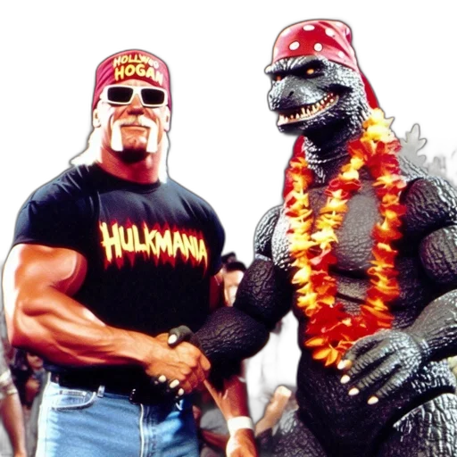 man, wearing, hollywood, hogan transparent PNG cut-out