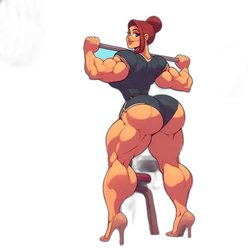 weapon, robot, dress, staff transparent PNG cut-out