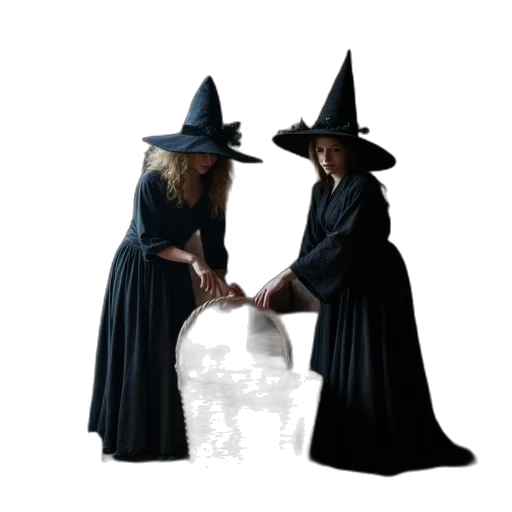 hat, staff, dress, concept art transparent PNG cut-out