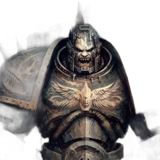 face, mask, sword, creature transparent PNG cut-out