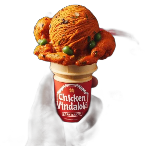 food, 3d render, photorealistic, imaginative transparent PNG cut-out