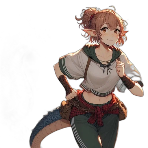 dragon, staff, weapon, creature transparent PNG cut-out