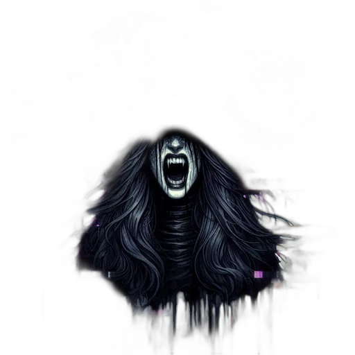 creature, hair, animal, mask transparent PNG cut-out
