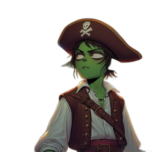 staff, hat, jacket, concept art transparent PNG cut-out