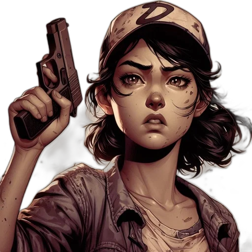 weapon, comic book art, concept art, photorealistic transparent PNG cut-out
