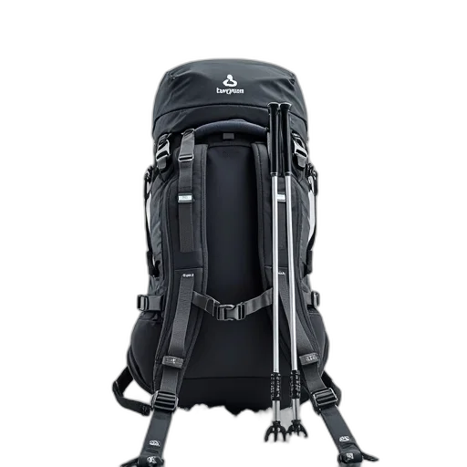bergham, liter, backpack, shown transparent PNG cut-out