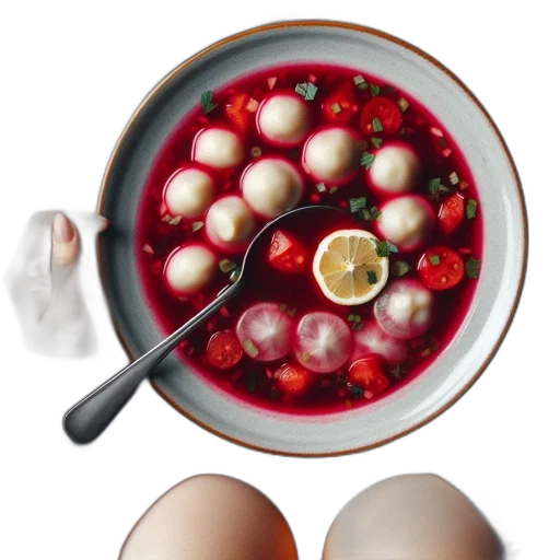 food, photorealistic, 3d render, concept art transparent PNG cut-out