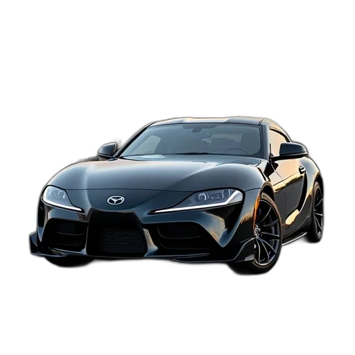 car, weapon, photorealistic, 3d render transparent PNG cut-out