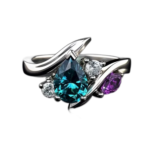 jewelry, crown, blue, dark transparent PNG cut-out