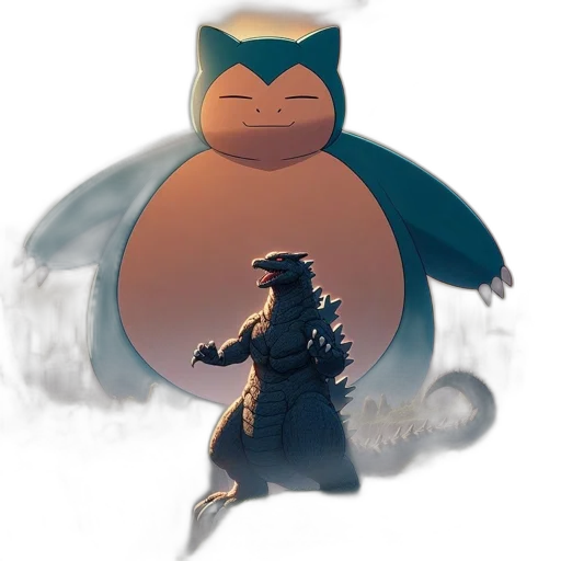 creature, animal, staff, weapon transparent PNG cut-out