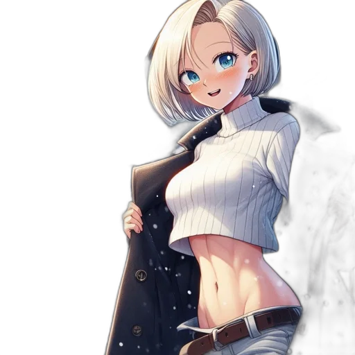 staff, robot, jacket, dress transparent PNG cut-out