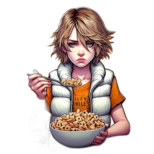 food, pixel art, concept art, cartoon transparent PNG cut-out