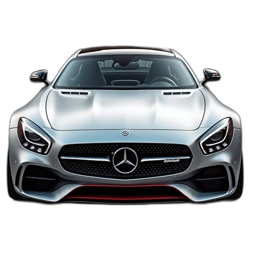 car, weapon, photorealistic, 3d render transparent PNG cut-out