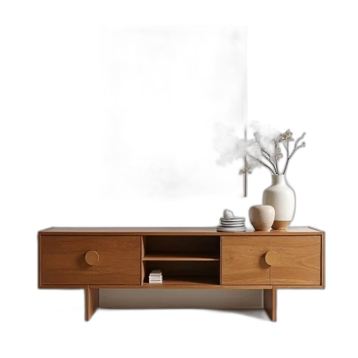 furniture, 3d render, photorealistic, earth tones transparent PNG cut-out