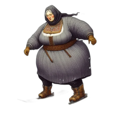 dress, staff, weapon, concept art transparent PNG cut-out