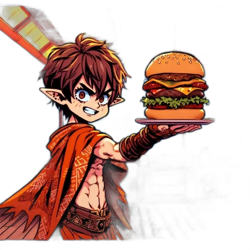 food, concept art, fantasy art, pixel art transparent PNG cut-out