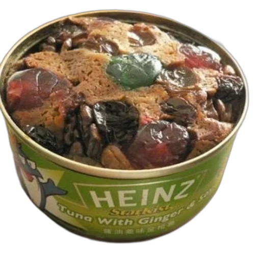 food, hand, holds, can transparent PNG cut-out