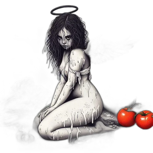 food, dress, creature, concept art transparent PNG cut-out