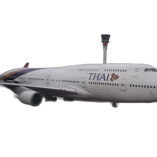 3d render, concept art, thai, airways transparent PNG cut-out