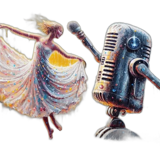 robot, dress, jewelry, concept art transparent PNG cut-out