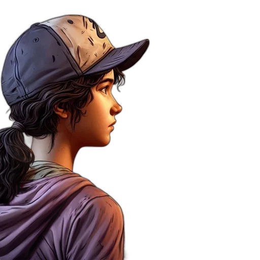 hat, face, crown, comic book art transparent PNG cut-out