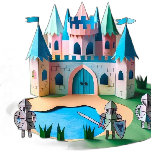 concept art, 3d render, fantasy art, underwater transparent PNG cut-out