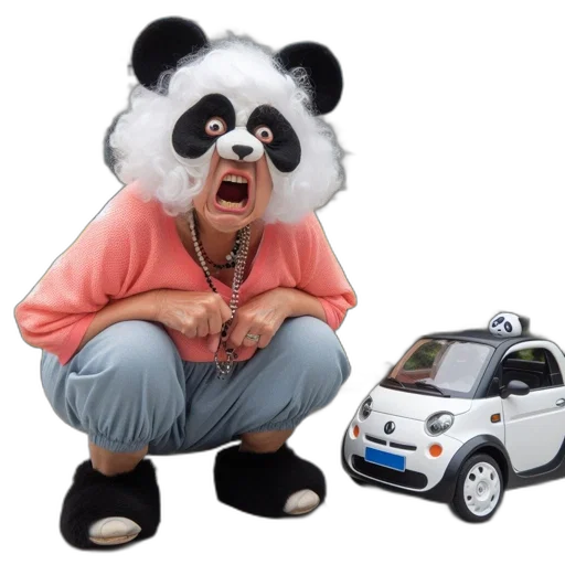 car, animal, concept art, photorealistic transparent PNG cut-out
